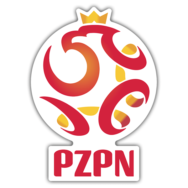 Autocollants: Pologne - Bouclier de football