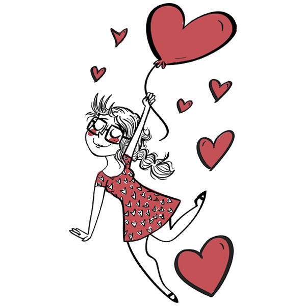 Sticker Le vrai amour qui vient du coeur – Stickers STICKERS