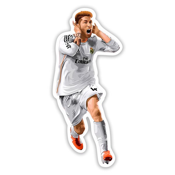 Autocollants: Sergio Ramos celebration