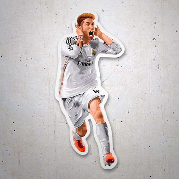 Autocollants: Sergio Ramos celebration