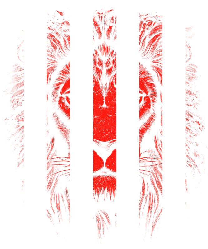 T-shirts: T-shirt lion pour supporters