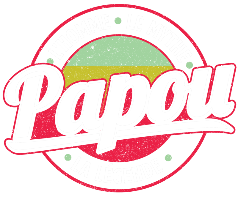 T-shirts: Papou L'homme Le Mythe La Légende