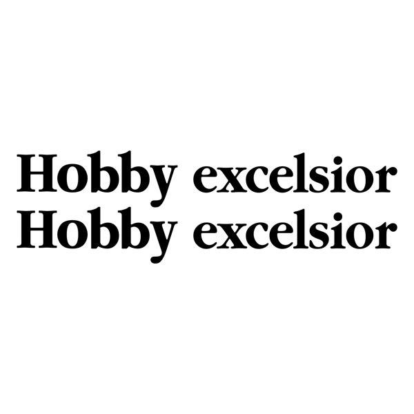 Stickers camping-car: Hobby excelsior