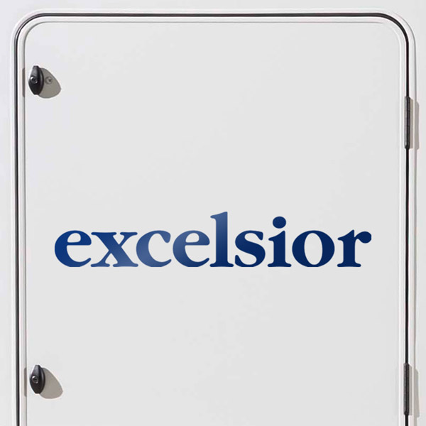 Stickers camping-car: Excelsior